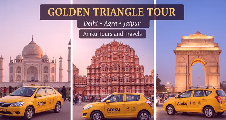 Golden Triangle Tour from Delhi - Explore Delhi Agra Jaipur