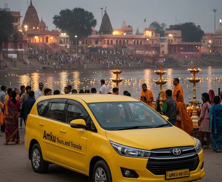 Delhi to Haridwar Taxi Tour - Peaceful & Comfortable Journey