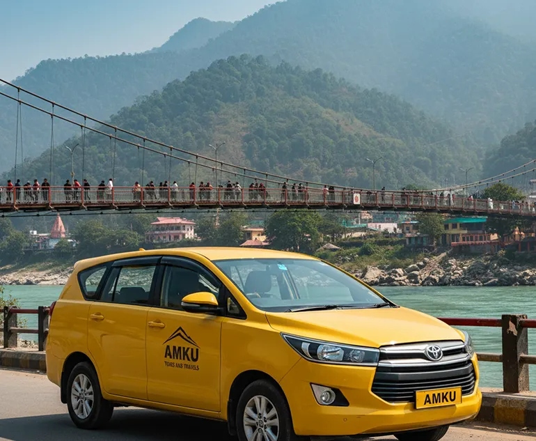 Delhi to Rishikesh Sightseeing Taxi - Smooth & Hassle-Free Travel