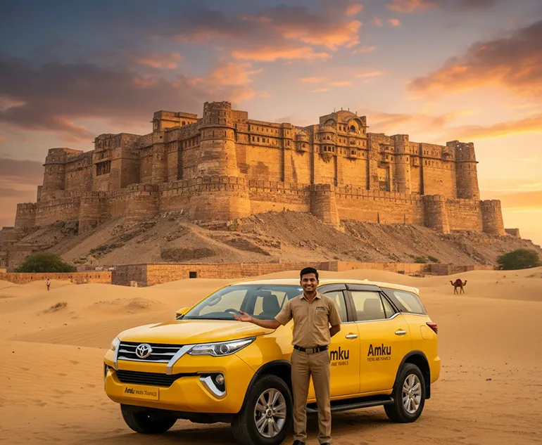 Delhi to Jaisalmer Taxi Tour - Comfortable Long Distance Travel