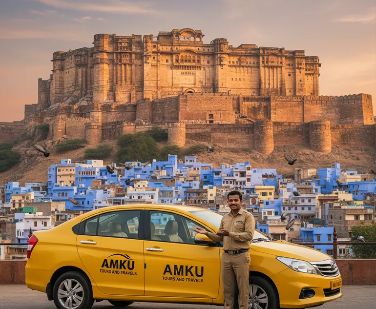 Delhi to Jodhpur Taxi Tour - Comfortable Long Distance Travel
