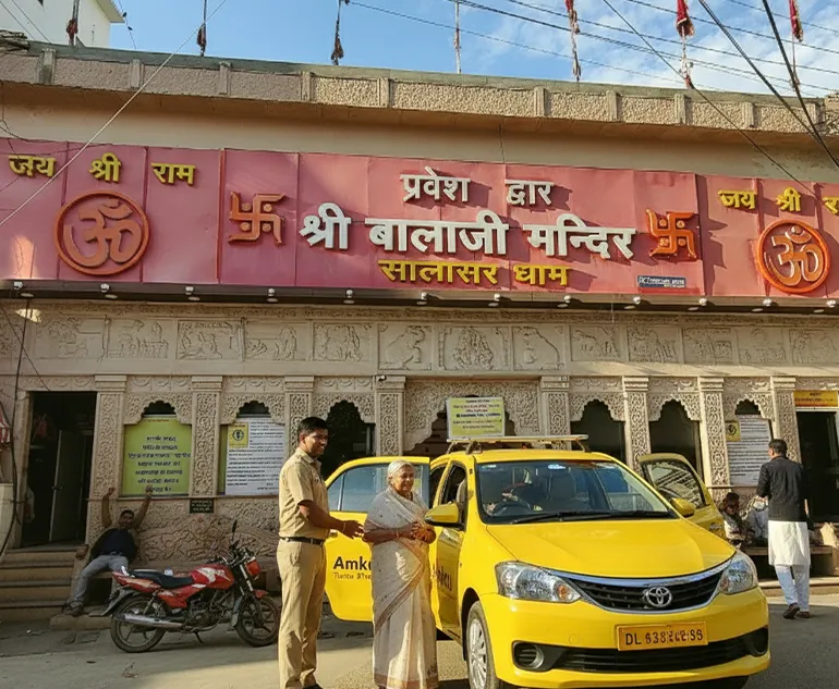 Salasar Balaji Dham Tour from Delhi - Hassle-Free Temple Visit