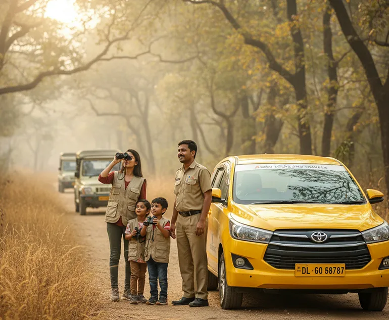Sariska Safari Taxi - Explore Tiger Reserve & Wildlife Easily